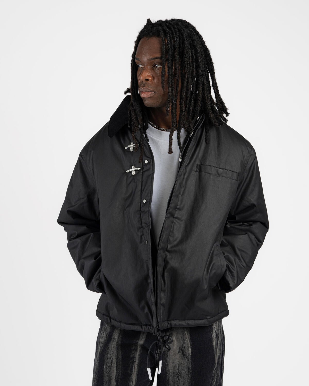 Arte Antwerp Fireman Jacket | AW25-050J-BLK | AFEW STORE